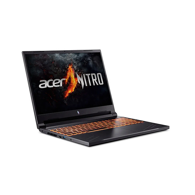 Acer Nitro V16 ANV16-41 16" FHD+ 165Hz (Ryzen 5-8645HS/16GB/1TB SSD/GeForce RTX 4050/W11 Home) Obsidian Black (US Keyboard) vue 2