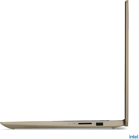 Lenovo IdeaPad 3 15ITL6 15.6" FHD (i3-1115G4/8GB/256GB SSD/No OS) Sand (US Keyboard) view 3