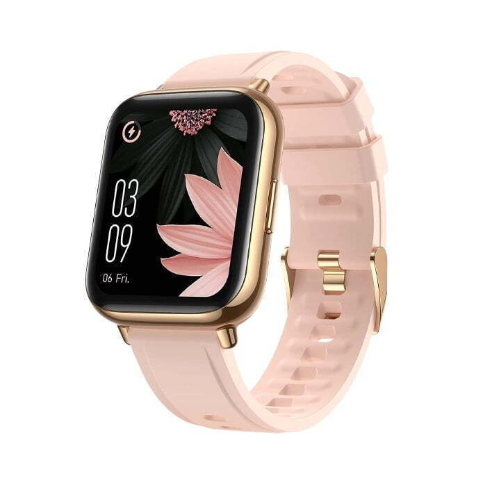 Agptek Smartwatch with Heart Rate Monitor (Rose Gold)