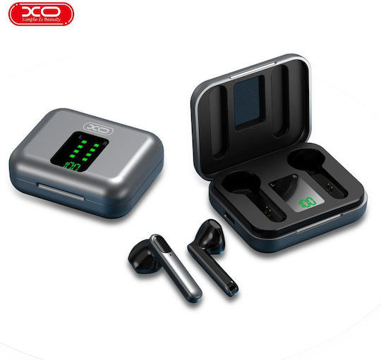 XO X14 TWS In-ear Bluetooth Handsfree Earphones with Charging Case Iron Gray
