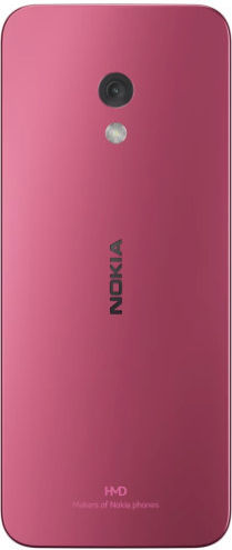 Nokia 225 4G (2024) Dual SIM Mobile with Buttons (English Menu) Pink view 7