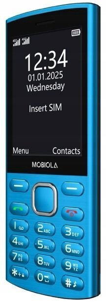 Mobiola MB4280 Dual SIM Mobile with Large Buttons Blue view 4