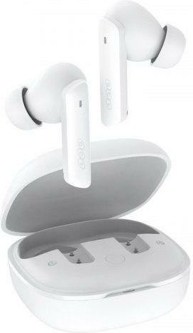 QCY MeloBuds ANC HT05 Bluetooth Handsfree Earphones with Charging Case White view 2