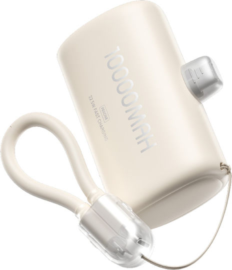 WK WP-113 Power Bank 10000mAh 22.5W Power Delivery Beige