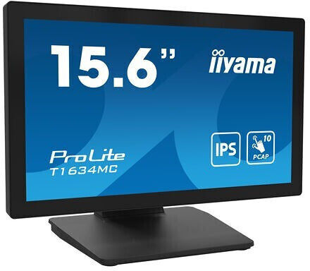 Iiyama ProLite T1634MC-B1S IPS Touch Monitor 15.6" FHD 1920x1080 with Response Time 25ms GTG view 2