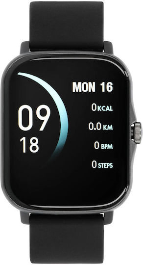 Garett Sport Activity Smartwatch with Heart Rate Monitor (Black) view 4