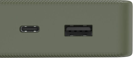 HAMA Colour 20 Power Bank 20000mAh with USB-A Port and USB-C Port Green view 5