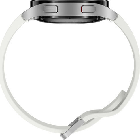 Samsung Galaxy Watch4 LTE Aluminium 44mm Waterproof with eSIM and Heart Rate Monitor (Silver) vue 5