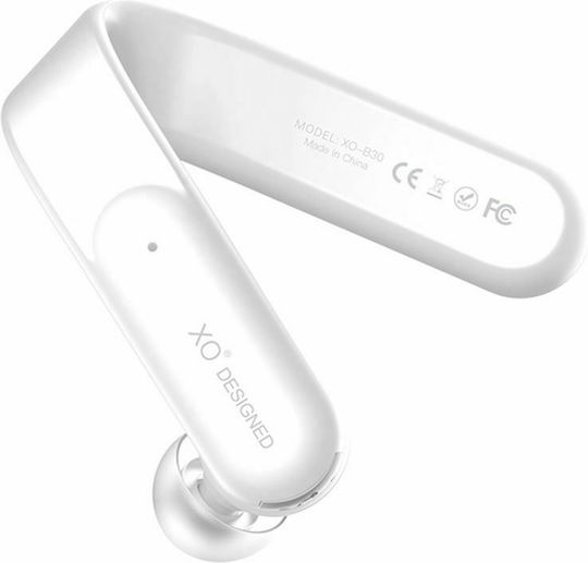 XO B30 In-ear Bluetooth Handsfree Earphone White view 1