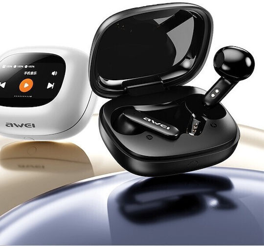 Awei TP97 In-ear Bluetooth Handsfree Earphones with Charging Case Black view 7