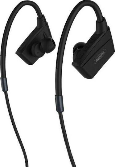 Remax RB-S19 In-ear Bluetooth Handsfree Earphones with Sweat Resistance Black vue 2