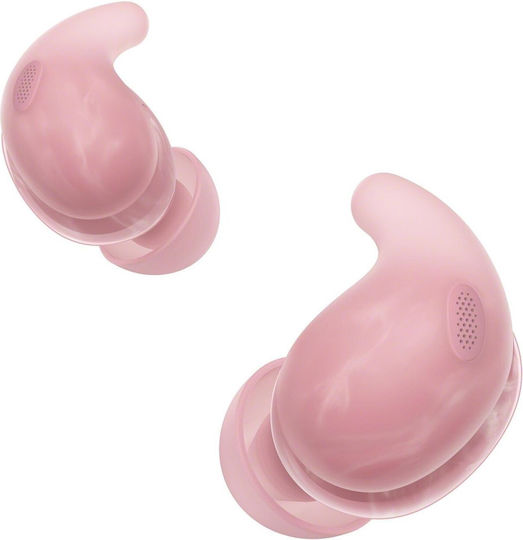 Sony LinkBuds Fit Bluetooth Handsfree Earphones with Sweat Resistance and Charging Case Pink view 1