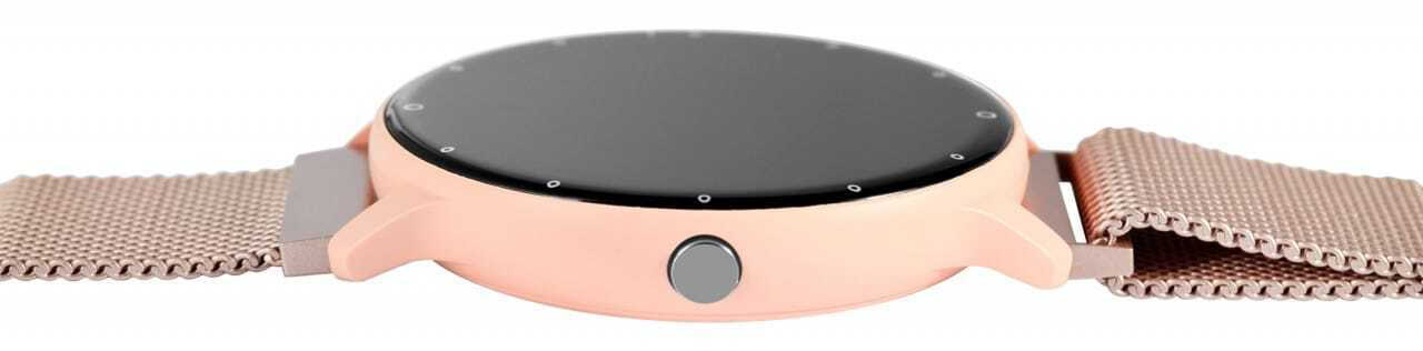TimeTech 45mm Smartwatch with Heart Rate Monitor (Rose Gold) view 3