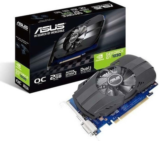 Asus GeForce GT 1030 2GB GDDR5 OC Graphics Card view 1