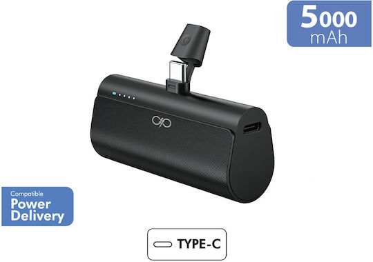 Force Power Power Bank 5000mAh 20W Power Delivery Black view 2