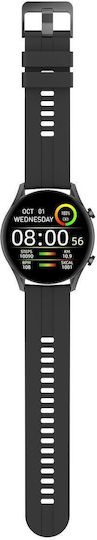 Oromed Fit 7 Pro 46mm Waterproof Smartwatch with Heart Rate Monitor (Black) view 7