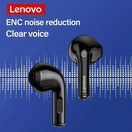 Lenovo LP12 Earbud Bluetooth Handsfree Earphones with Charging Case White view 4
