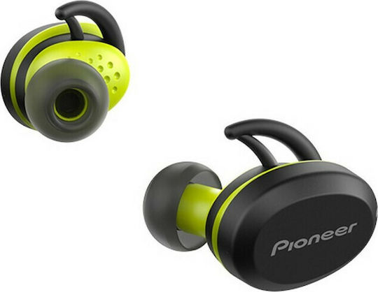Pioneer E8 In-ear Bluetooth Handsfree Earphones with Sweat Resistance and Charging Case Yellow