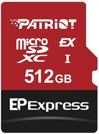 Patriot microSDXC 512GB Class 10 U3 view 2