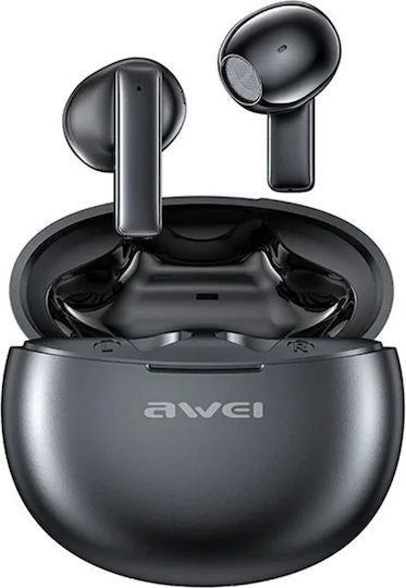 Awei T87 Earbud Bluetooth Handsfree Earphones with Sweat Resistance and Charging Case Black