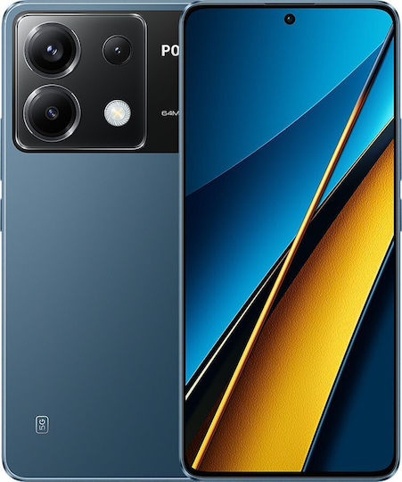 Xiaomi Poco X6 NFC 5G Dual SIM (12GB/256GB) Blue view 1