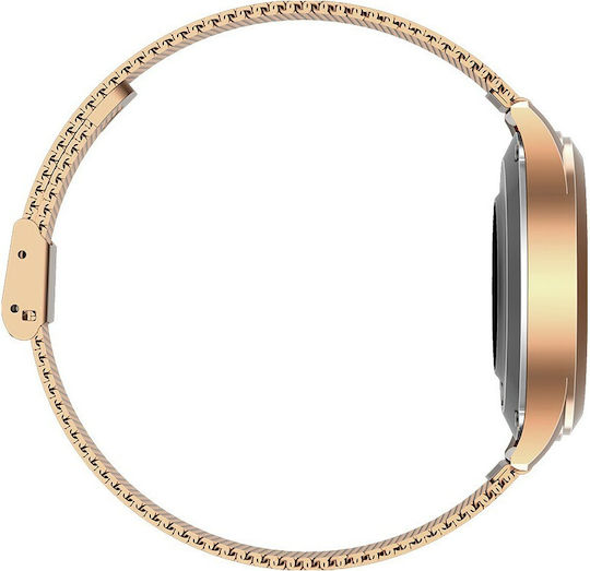 MaxCom FW42 40mm Smartwatch with Heart Rate Monitor (Gold) vue 4