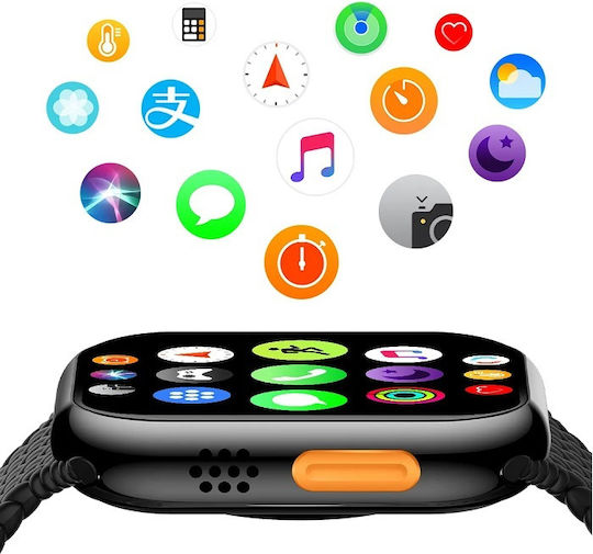 Z81 Pro Max Smartwatch with Heart Rate Monitor (Blue) view 2