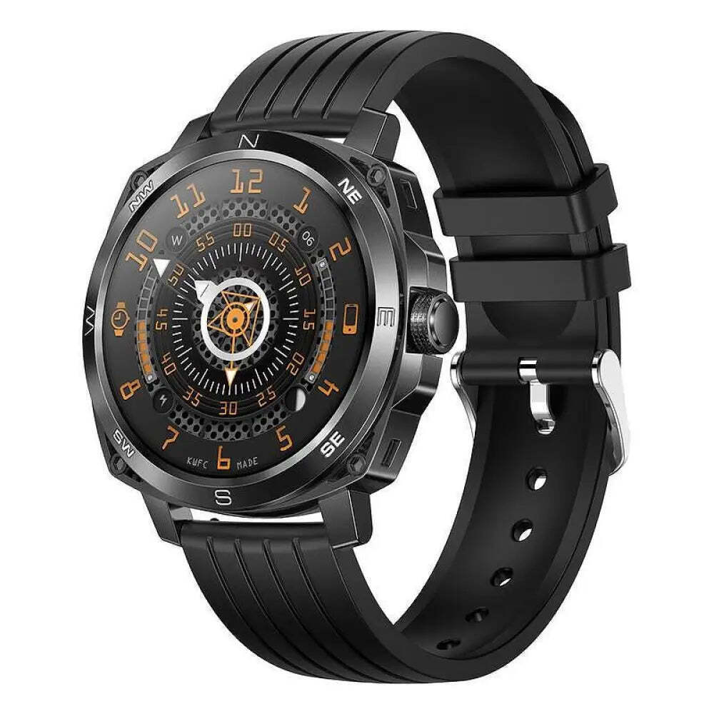 Lemfo I79 46mm Smartwatch With Heart Rate Monitor Black