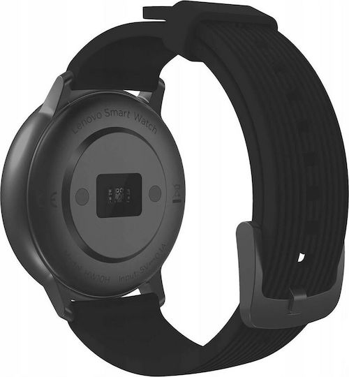 Lenovo Blaze HW10H 42mm Smartwatch with Heart Rate Monitor (Black) view 5