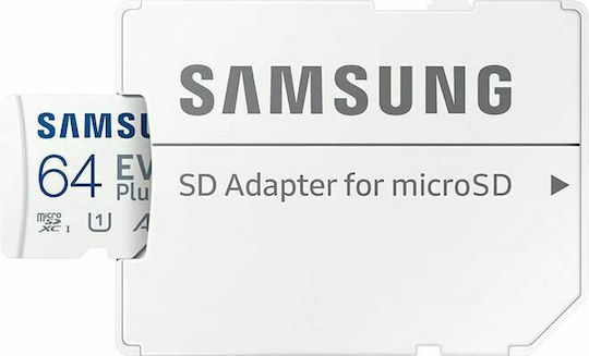 Samsung Evo Plus (2021) microSDXC 64GB U1 V10 A1 UHS-I 130MB/s With Adapter view 4