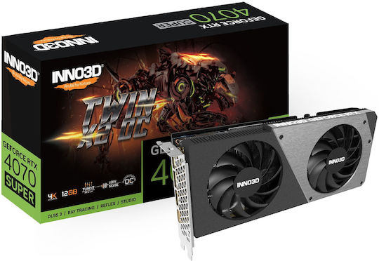Inno 3D GeForce RTX 4070 Super 12GB GDDR6X Twin X2 OC Graphics Card