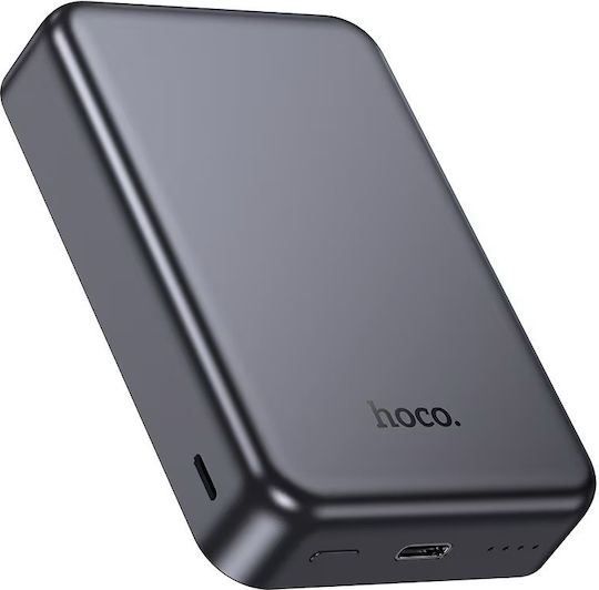Hoco J160A MagSafe Power Bank 10000mAh 20W with USB-C Port Power Delivery Quick Charge 3.0 Gray view 5