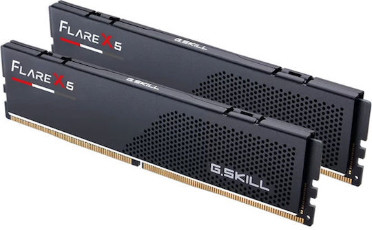 G.Skill Flare X5 DDR5 64GB RAM with 2x32GB Modules and Speed 5600 for Desktop F5-5600J3636D32GX2-FX5 vue 6