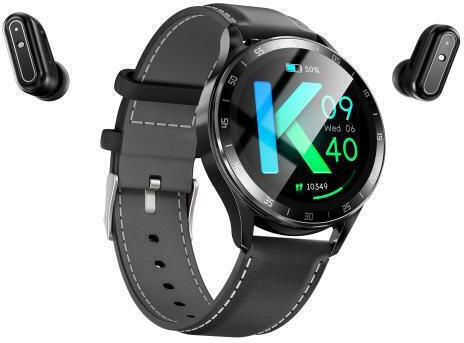 X10 Headphones Aluminium Smartwatch with Heart Rate Monitor (Black) view 1