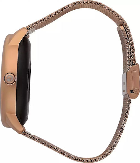 Sector S-01 46mm Smartwatch with Heart Rate Monitor (Rose Gold Metallic) view 2