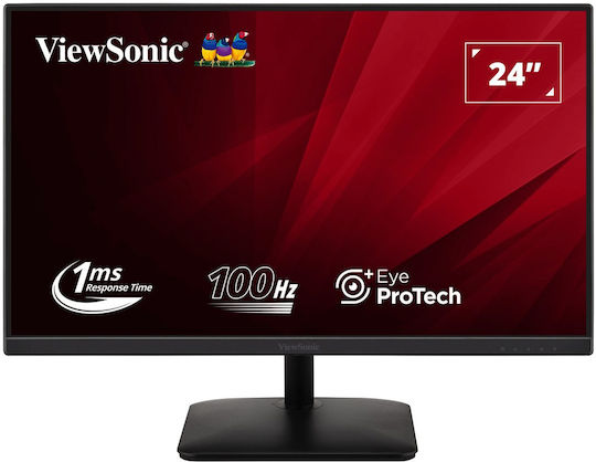 Viewsonic VA2408-MHDB PLS Monitor 24" FHD 1920x1080