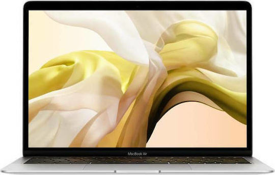 Apple MacBook Air 13.3" (2020) IPS QHD+ (M1/8GB/256GB SSD) Silver (US Keyboard) view 3