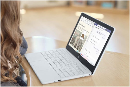 Microsoft Surface Laptop SE 11.6" (Celeron Dual Core-N4120/8GB/128GB SSD/W11 Home) (US Keyboard) view 4