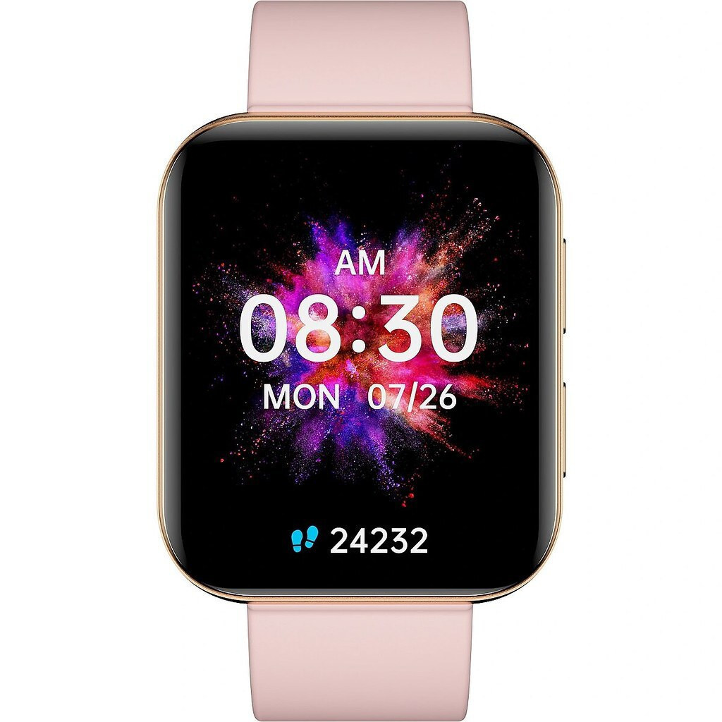 Kiano Watch Go with Heart Rate Monitor (Pink)
