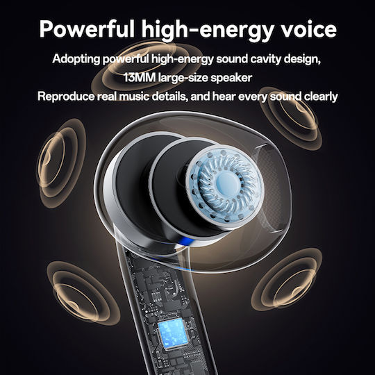 Yesido TWS32 Earbud Bluetooth Handsfree Earphones with Charging Case White view 4
