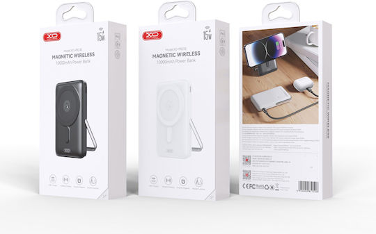 XO PR233 Power Bank 10000mAh 30W with USB-C Port Quick Charge 2.0 / Quick Charge 3.0 / Quick Charge 4.0 White vista 3