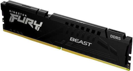Kingston Fury Beast DDR5 with Module 1x8GB and Speed 6000 for Desktop KF560C36BBE-8