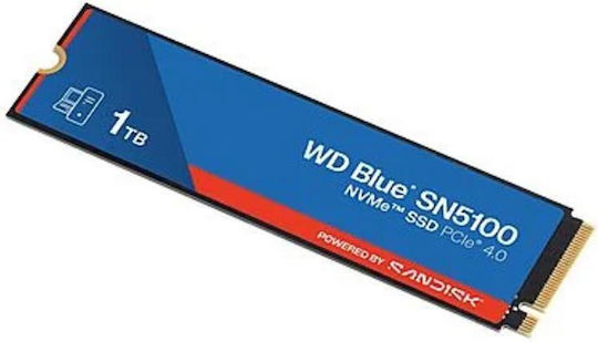 Western Digital SSD 1TB Type M.2 with PCI Express 4.0 Connection PS5 Compatible WDBS4F0010BNC-WRSN view 3