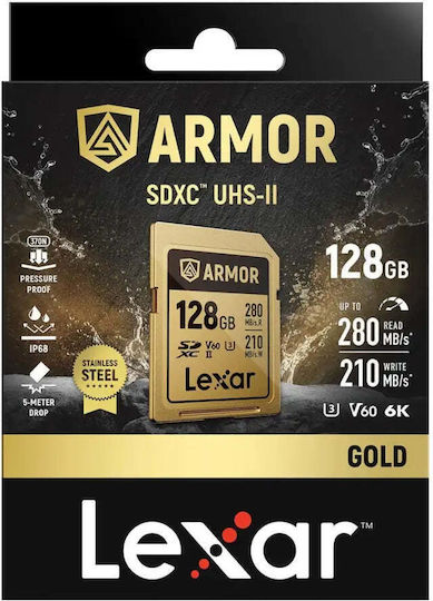 Lexar Lsdamgl128grnnng SDXC Class 10 U3 UHS-II view 5