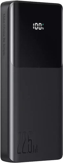 Joyroom JR-PBF19 Power Bank 10000mAh 22.5W with USB-A Port and USB-C Port Power Delivery Black view 4