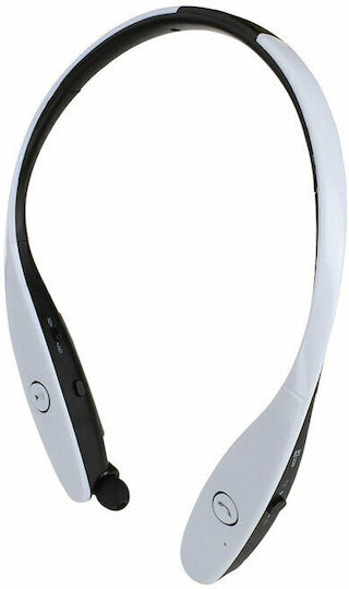 Livoo Sport TES165 In-ear Bluetooth Handsfree Earphones White view 3