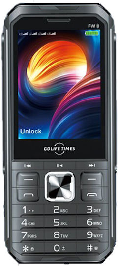 GDLIFE TIMES GD5059 Triple SIM (Greek Menu) Black
