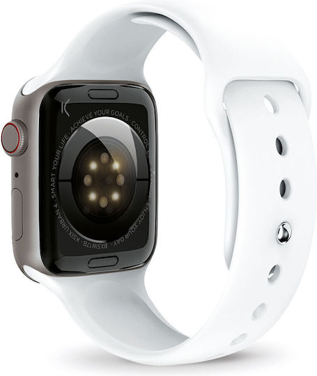Ksix Urban 4 Aluminium Smartwatch with Heart Rate Monitor (White) view 4