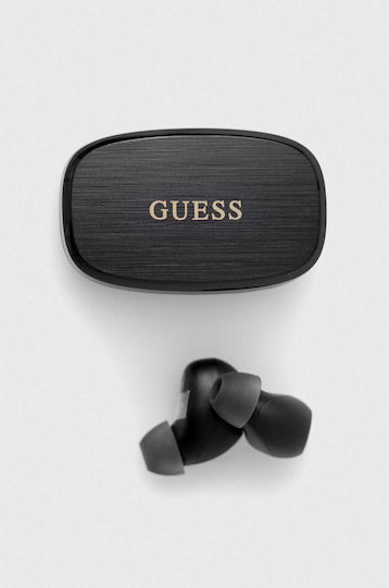 Guess In-ear Bluetooth Handsfree Earphones with Charging Case Black view 4
