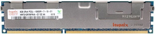 Hynix PC3L-8500R DDR3 with 1x8GB Module and Speed 1066 for Server HMT31GR7AFR4A-G7